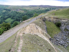 
Tyla East Quarry tramway, July 2010